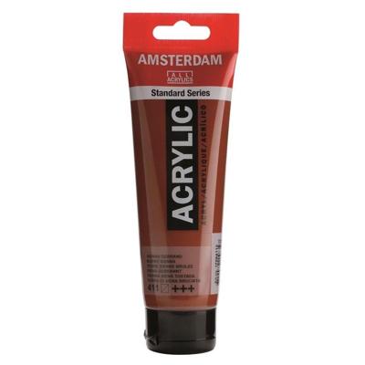 Royal Talens Amsterdam Acrylverf 120 ml - Sienna gebrand 411