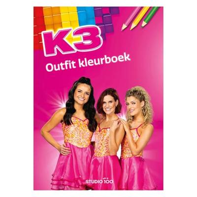 K3 kleurboek - outfit kleurboek