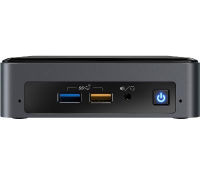 Intel NUC NUC8i3BEK PC/werkstation barebones (8de generatie Intel® Core™ i3, i3-8109U, 3 GHz, 14 nm, 3,6 GHz, 4 MB) UCFF Zwart