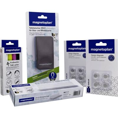 magnetoplan 1346050 1346050 Accessoireset (b x h) 150 mm x 250 mm Diverse kleuren
