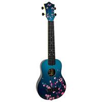 Flight Travel Series TUSL32 Sakura sopraan ukelele met concert scale hals inclusief gigbag - thumbnail