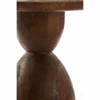 Light & Living Bijzettafel 'Torir' Mangohout, 40cm, kleur Bruin - thumbnail