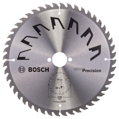 Bosch Accessoires Cirkelzaagblad Precision 230X2X30/-,T48 - 2609256875 Bosch Accessoires Cirkelzaagblad Precision 230X2X30/-,T48 - 2609256875