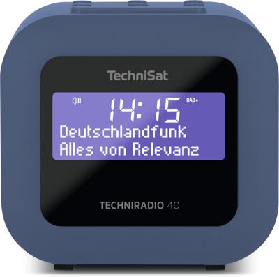 TechniSat TECHNIRADIO 40 Klok Digitaal Blauw, Grijs TechniSat TECHNIRADIO 40 Klok Digitaal Blauw, Grijs