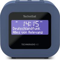 TechniSat TECHNIRADIO 40 Klok Digitaal Blauw, Grijs - thumbnail
