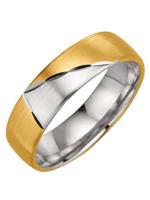 Trouwring Harmony Geelgoudkleur - thumbnail