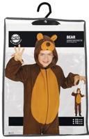 Bruine beer onesie kind - thumbnail