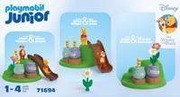 PLAYMOBIL JUNIOR 71694 Winnie de Poeh en Teigetje tuin - thumbnail