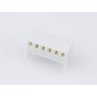 Molex 22162060 Female header, inbouw (standaard) Totaal aantal polen: 6 Rastermaat: 2.54 mm Inhoud: 1 stuk(s) Tray