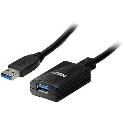 ATEN UE350A USB-kabel USB 4.0 RJ45 5.00 m Zwart