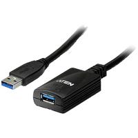 ATEN UE350A USB-kabel USB 4.0 RJ45 5.00 m Zwart - thumbnail