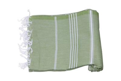 Hamamdoek 100%katoen 100x180cm Olijfgroen