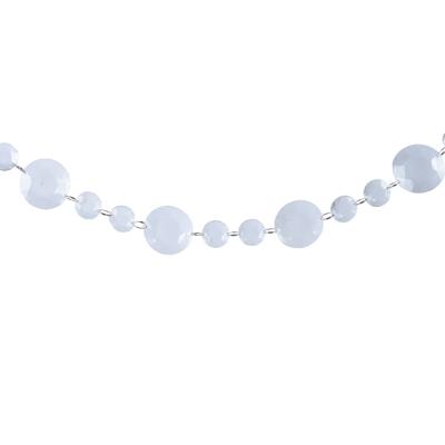 Kralenslinger acryl l4h113 cm helder kerst Decoris - Decoris