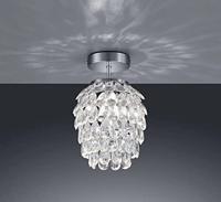 Trio Moderne PlafondlampPetty met kristal 20cm - R60451006 - thumbnail