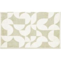 Cawö Cawo Studio gemustert 6251 Handdoek 50x100 wasabi - thumbnail