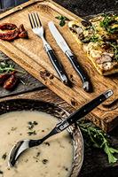 Laguiole Style de Vie Bestekset & Bestekbak - Premium Line - Zwart - 24 delig / 6 personen - thumbnail