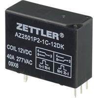 Zettler Electronics AZ2501P2-1C-12DK Printrelais 12 V/DC 50 A 1x wisselcontact 1 stuk(s) - thumbnail
