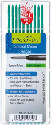 Pica 4042 dry navulling | groen - pi4042 Pica 4042 dry navulling | groen - pi4042
