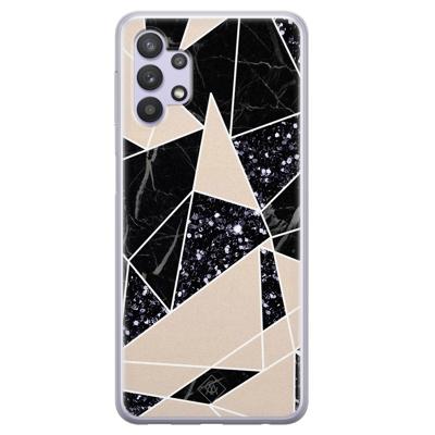 Samsung Galaxy A32 5G siliconen hoesje - Abstract painted Samsung Galaxy A32 5G siliconen hoesje - Abstract painted