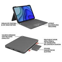 Folio Touch iPad Pro 11-inch - Toetsenbord en foliobehuizing - Apple Smart Connector - Qwerty UK  - Grijs - thumbnail