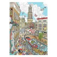 Ravensburger Puzzel Fleroux Utrecht 1000 Stukjes - thumbnail