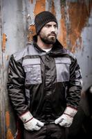 NITRAS SAFETY Nitras muts "732" knitted hat anthracite - thumbnail