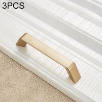 3 stuks 9009-96 moderne eenvoudige kast deur handvat lade kast zink legering handvat (goud) - thumbnail