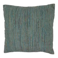 Katoenen Kussen Tenerife Turquoise (Met Vulling) - thumbnail