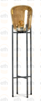 ETH Vloerlamp Benn Gold zwart met goud 05-VL8201-30 - thumbnail