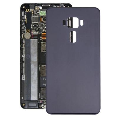 Glas batterij backcover voor de ASUS ZenFone 3 / ZE520KL 5.2 inch (zwart)