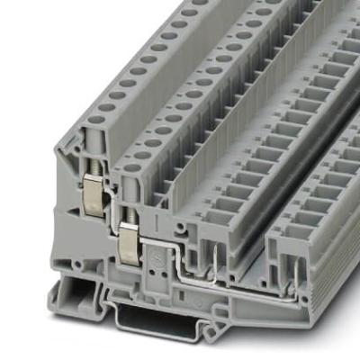 Phoenix Contact 3060568 Doorgangsklem 8.2 mm Schroeven Grijs 50 stuk(s)