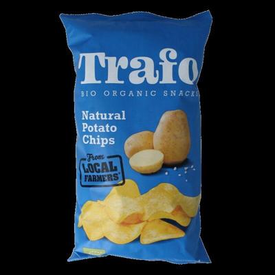 Trafo Chips gezouten bio 125 Gram Trafo Chips gezouten bio 125 Gram