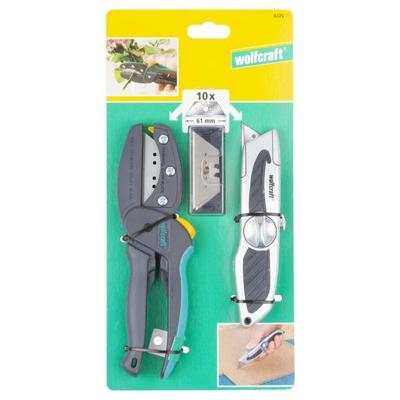 Wolfcraft 4325000 Allround snijset, 3-delig 1 set(s) Wolfcraft 4325000 Allround snijset, 3-delig 1 set(s)
