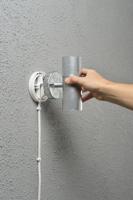 Tussenring wit 449-250 voor wandlampen - thumbnail