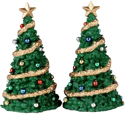 Classic Christmas Tree Set Of 2 Kersthuisje LEMAX - Lemax