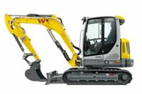 SIKU SUPER Wacker Neuson ET65 rupsgraafmachine modelvoertuig - thumbnail
