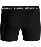 Bjorn Borg boxershorts cotton stretch 3-pack zwart - thumbnail