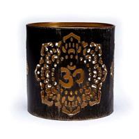 Sfeerlicht OHM - 10x10 - Metaal - Goud - Zwart (4 stuks) - M - thumbnail