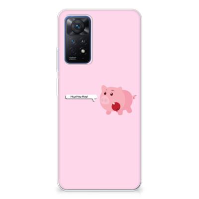 Xiaomi Redmi Note 11 Pro 5G Telefoonhoesje met Naam Pig Mud Xiaomi Redmi Note 11 Pro 5G Telefoonhoesje met Naam Pig Mud