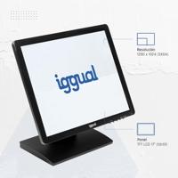 Monitor met Touchscreen iggual MTL Afmetingen 17" - thumbnail