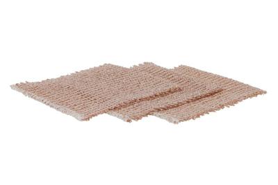 Luva Schuurlap koper 15x15 cm set à 3