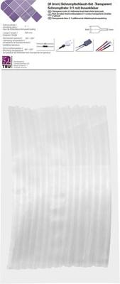 TRU COMPONENTS T1902CA030 Krimpkous assortiment Transparant 3 mm 1 mm Krimpverhouding:3:1 15 stuk(s)