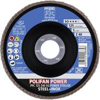 PFERD TOOLS 67784125 Z Sg Power Steelox Lamellenschijf Diameter 125 mm Boordiameter 22.23 mm 10 stuk(s) - thumbnail