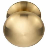 Formani Basics LB65V voordeurknop vast op rozet - PVD mat goud - thumbnail