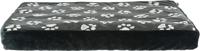 TRIXIE HONDENKUSSEN JIMMY ZWART MET POOTPRINT 80X55 CM - thumbnail
