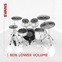 Evans dB One Tompack Fusion stille gaasvellen 10 inch, 12 inch, 14 inch - thumbnail
