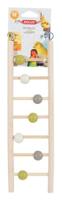 Zolux ladder hout 7 treden met kralen - thumbnail