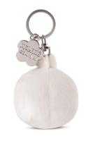 Molang Molang sleutelhanger met bloem - 6 cm - thumbnail