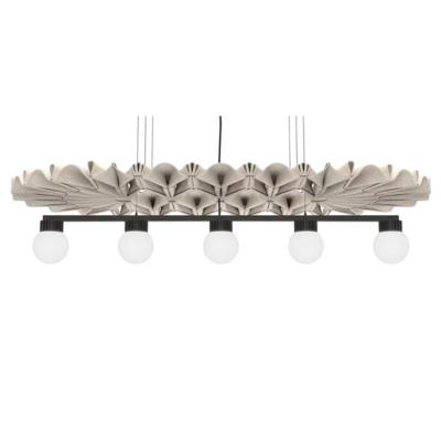Buzzi Space - BuzziPleat Edel Long Quintet LED Globe/Spot Hanglamp