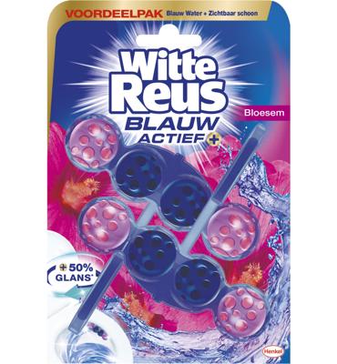 Witte Reus Toiletblok blauw actief bloesem 100 Gram